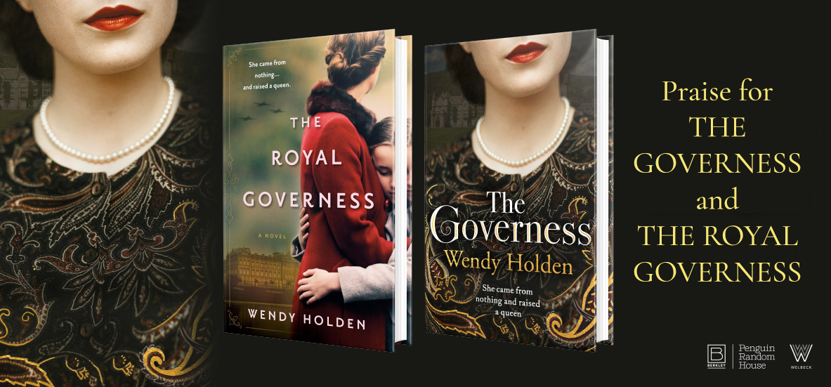 Banner image showing UK and US book covers